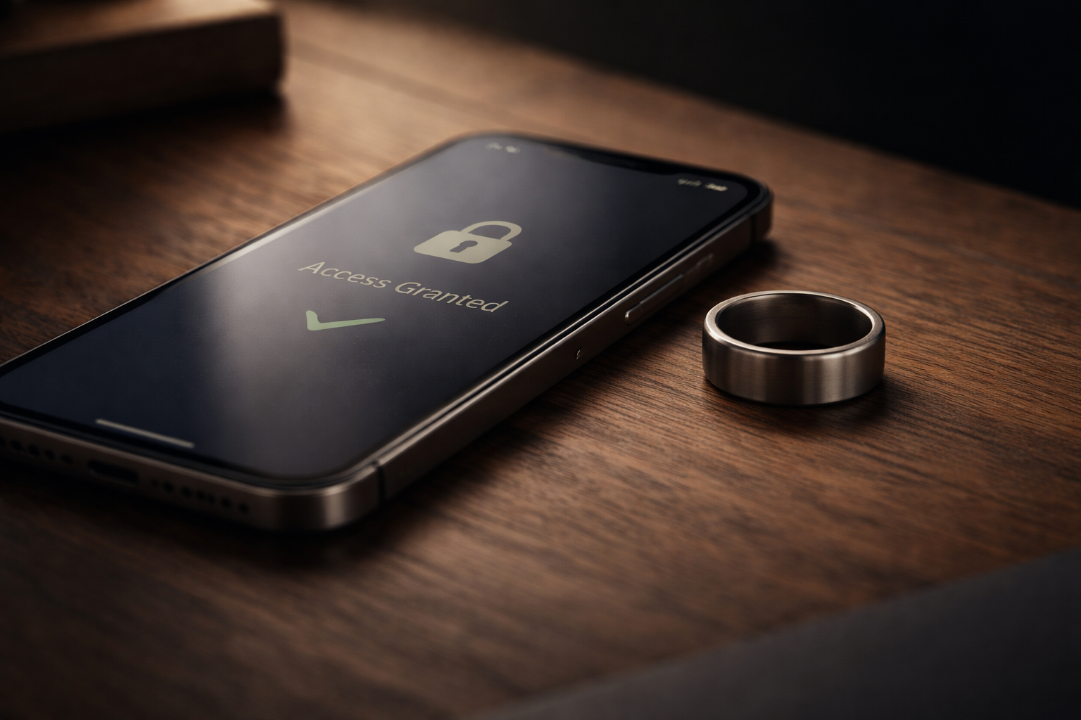 Wearable NFC credential for secure physical access